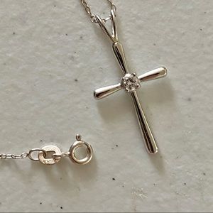 Sterling silver cross